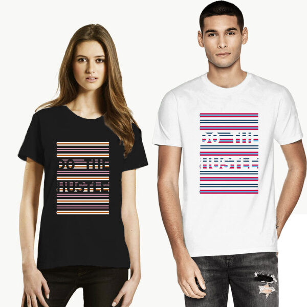 T-shirt personalizzabile Do The Hustle brand - immagine 2